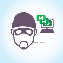 Scammer Stealing Money